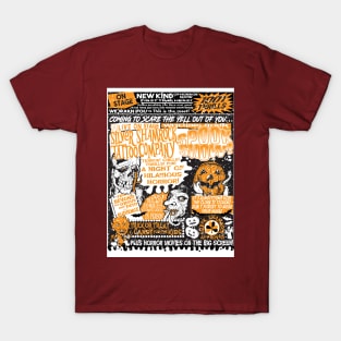 Silver Shamrock Spookshow Spectacular in ORANGE T-Shirt